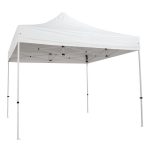 Tent 3x3m aluminium structuur wit ploy dak 300gr