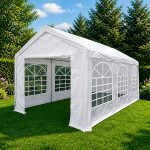 Partytent Basic 3x6m PE 500, Wit